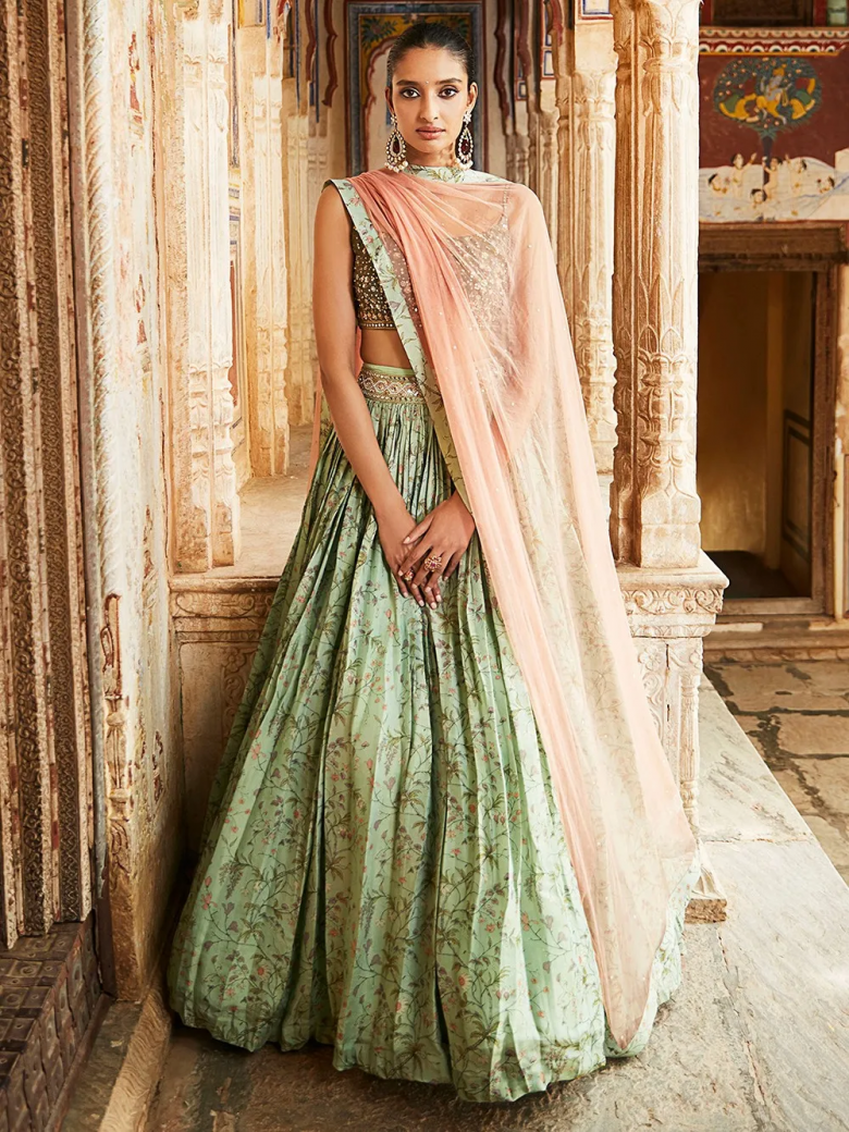 Evergreen Wedding Classics : Latest Blouse Styles With Lehengas! – The Loom  Blog