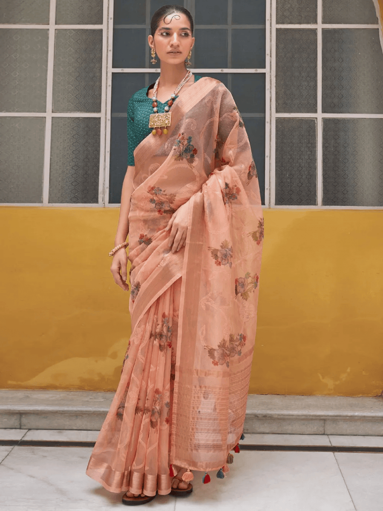 Organza Sarees - Buy Exquisite Sarees Online – Love Summer